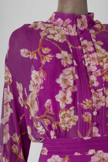 Alternative view of Vestido Com Top Fabulous Agilitá Roxo Estampado 42