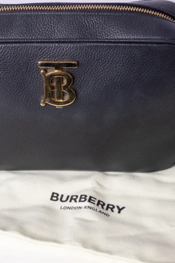 Alternative view of Bolsa Burberry Grained Calfskin TB Small Camera Bag Preta