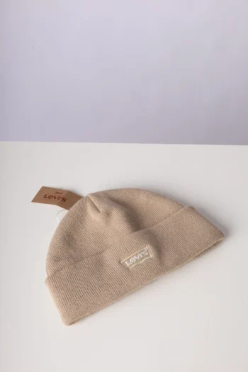 Gorro Levis Tricot Bege