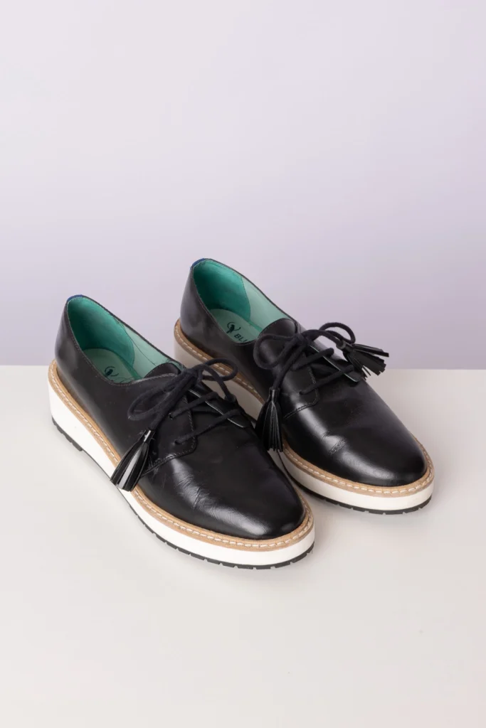 Mocassim Blue Bird Tassel Preto 38
