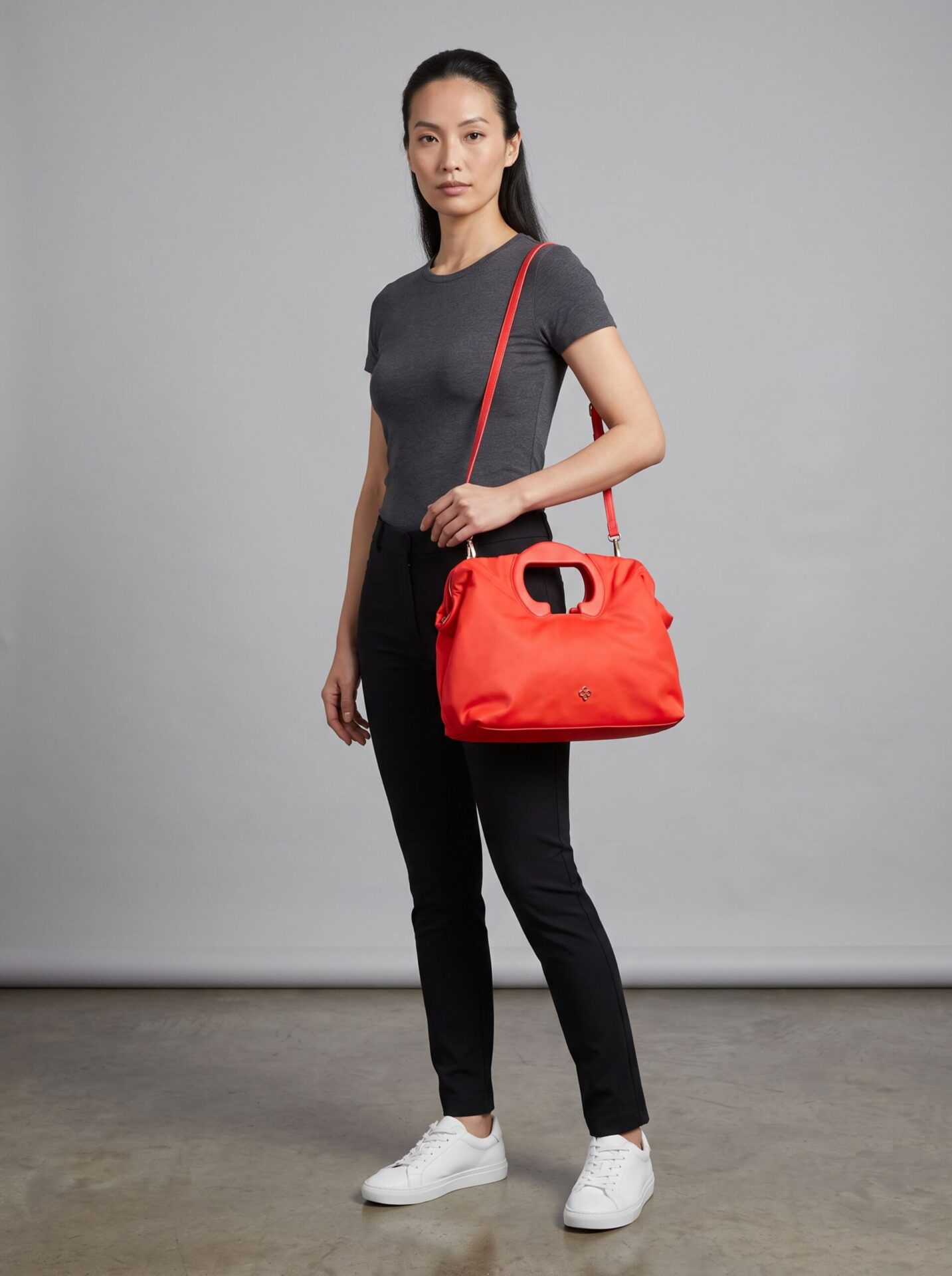 Bolsa Capodarte Laranja Vibrante - Imagem 3