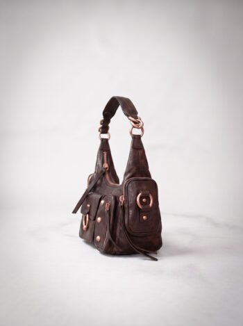 Alternative view of BOLSA PIERCING SCHUTZ PRETA