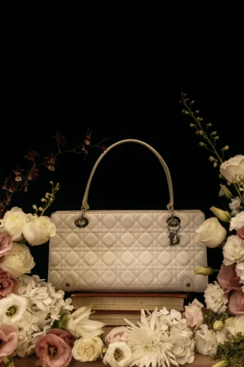 BOLSA LADY D-JOY MATELASSE BRANCA