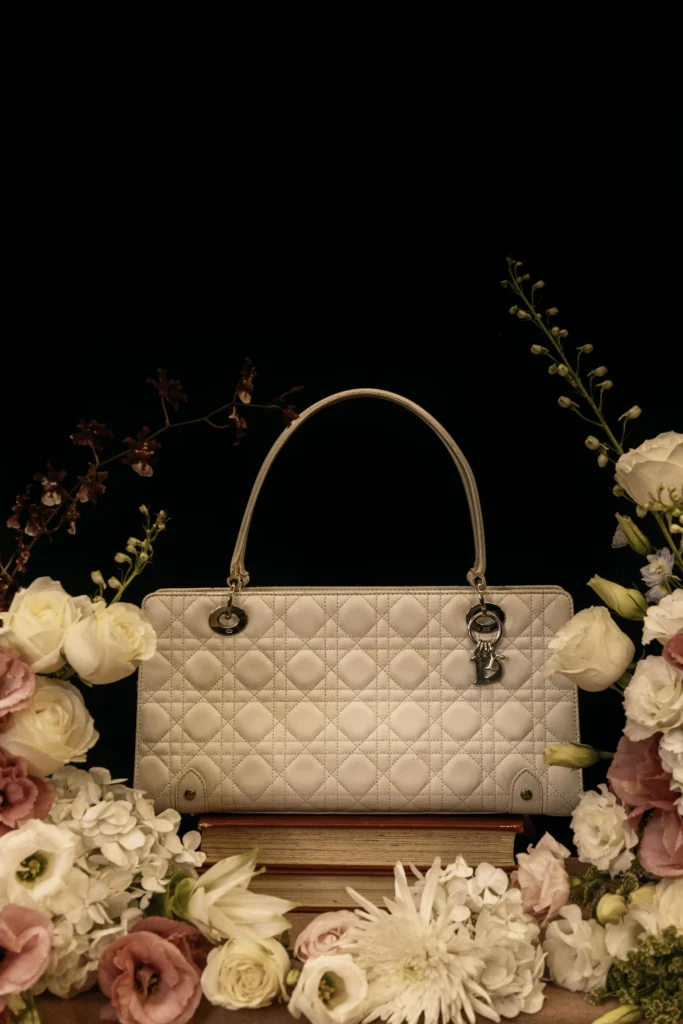 BOLSA LADY D-JOY MATELASSE BRANCA