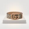 CINTO GUCCI GG SUPREME DOUBLE G NUDE