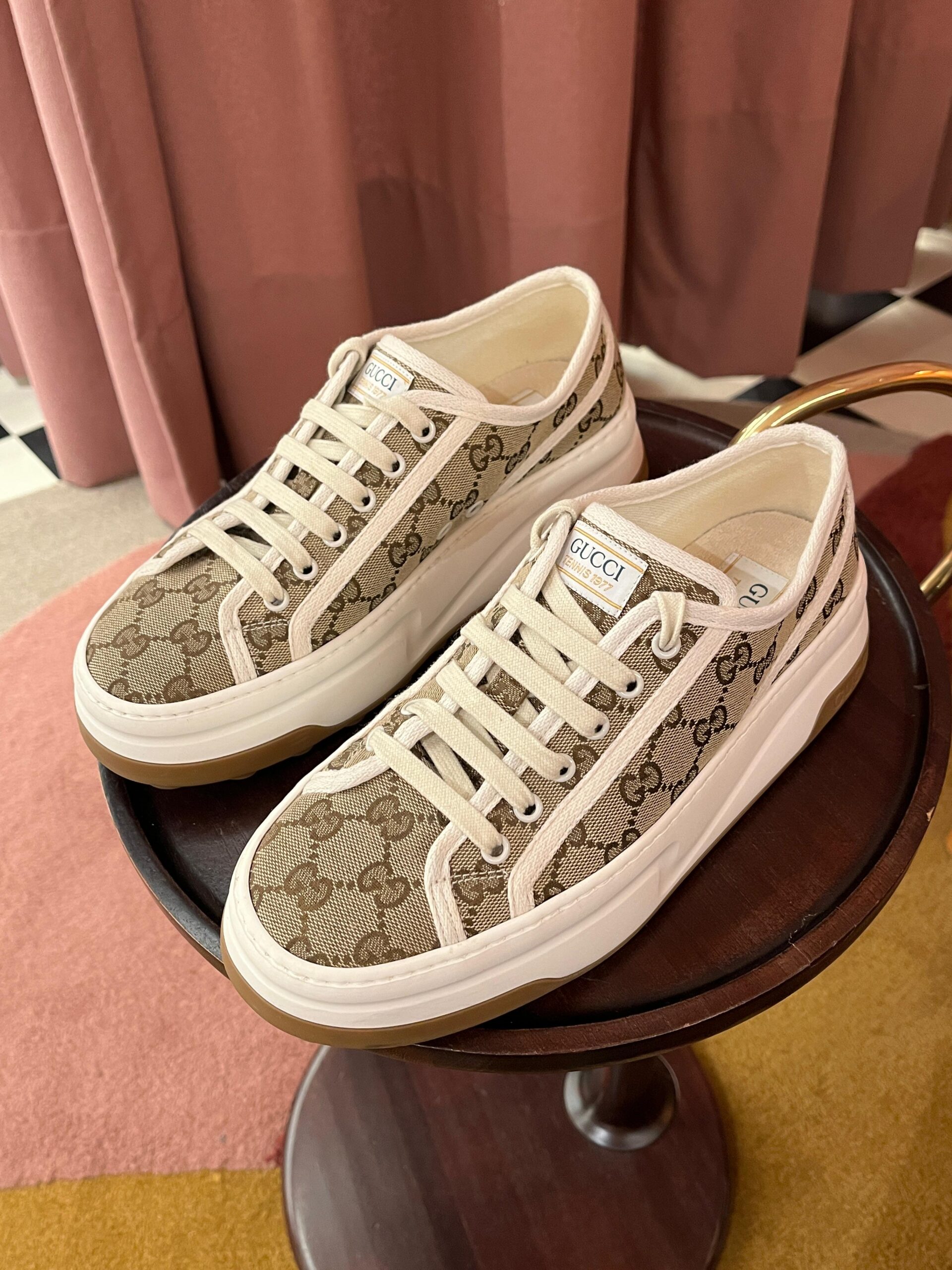 Tênis Gucci GG monogram 1977 Platform sneaker - Imagem 2