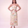 VESTIDO LE LIS BLANC FLORAL CORSET EMBUTIDO
