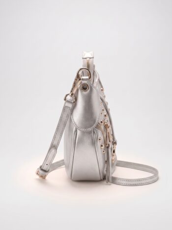 Alternative view of BOLSA SCHUTZ PRATA COM APLICAÇÕES