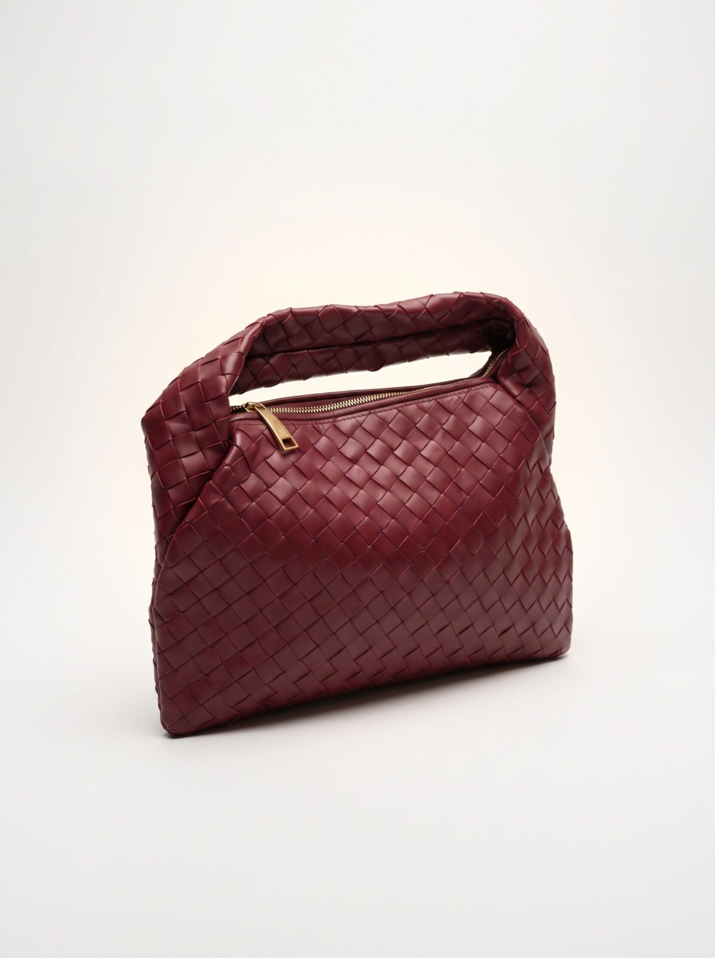 BOLSA LUIZA BARCELOS TRESSÊ EM COURO