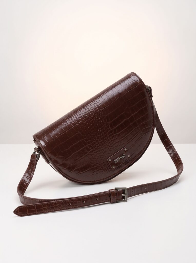 BOLSA SANTA LOLLA CROCO TEXTURI