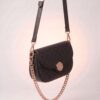 BOLSA VICTOR HUGO LOCK MESSENGER PRETA - Imagem 2