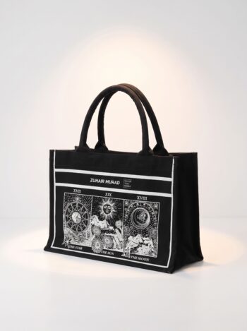 Alternative view of BOLSA TOTE ZUHAIR MURAD COM ESTAMPA DE TAROT