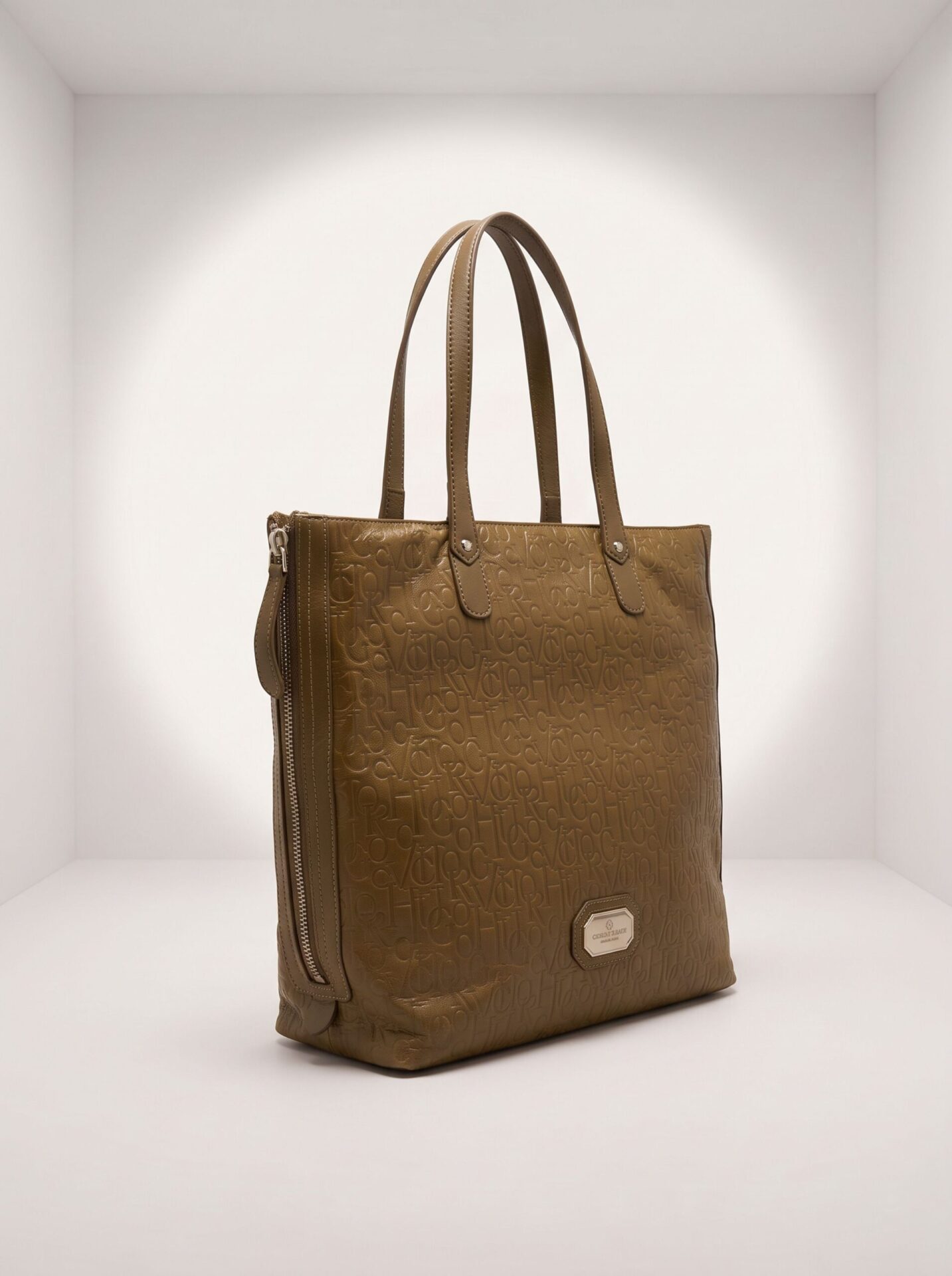 BOLSA TOTE VICTOR HUGO EM COURO
