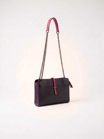 CLUTCH VICTOR HUGO EM COURO COM DETALHE CROCO