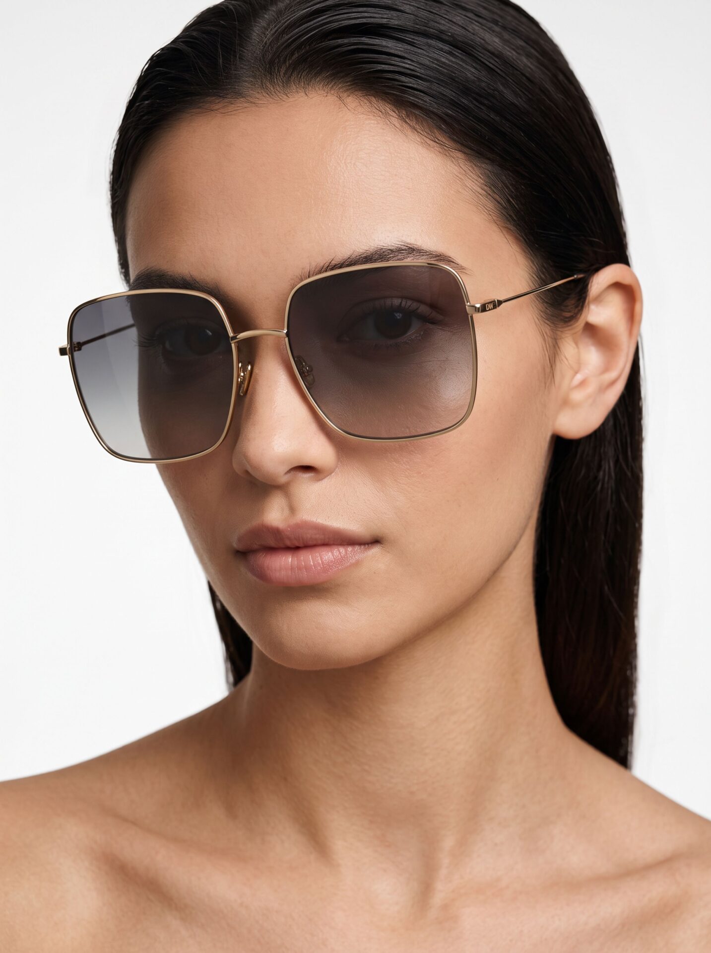 ÓCULOS DE SOL CHRISTIAN DIOR STELLAIRE DOURADO - Imagem 2