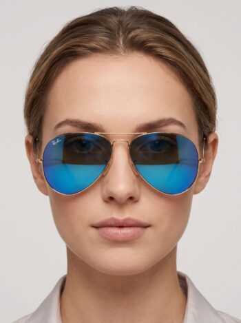 Alternative view of ÓCULOS DE SOL RAY-BAN AVIATOR TITANIUM