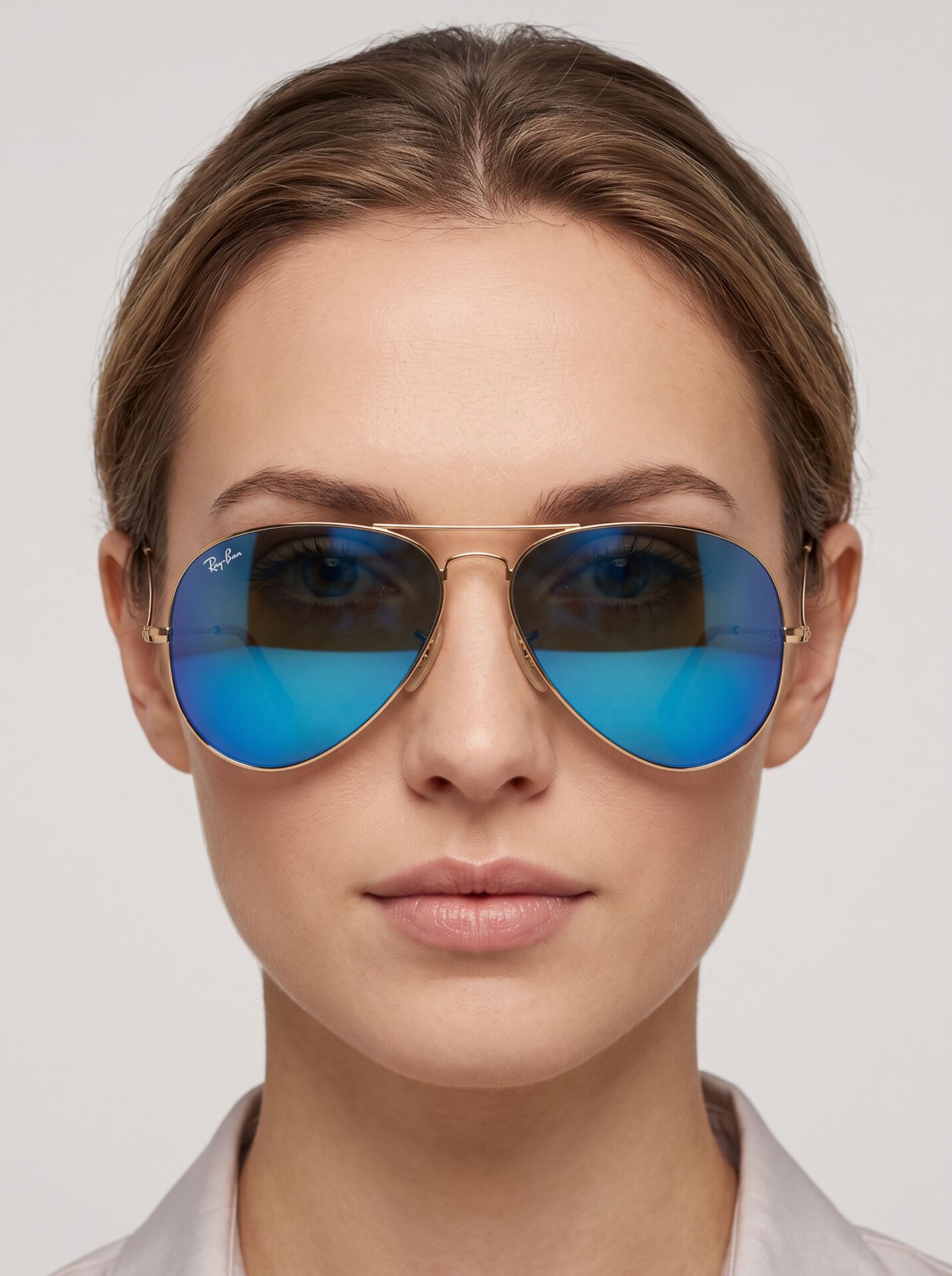 ÓCULOS DE SOL RAY-BAN AVIATOR TITANIUM - Imagem 2
