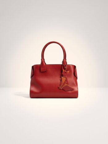 BOLSA TOD'S CAPE FOX VERMELHA ESTRUTURADA