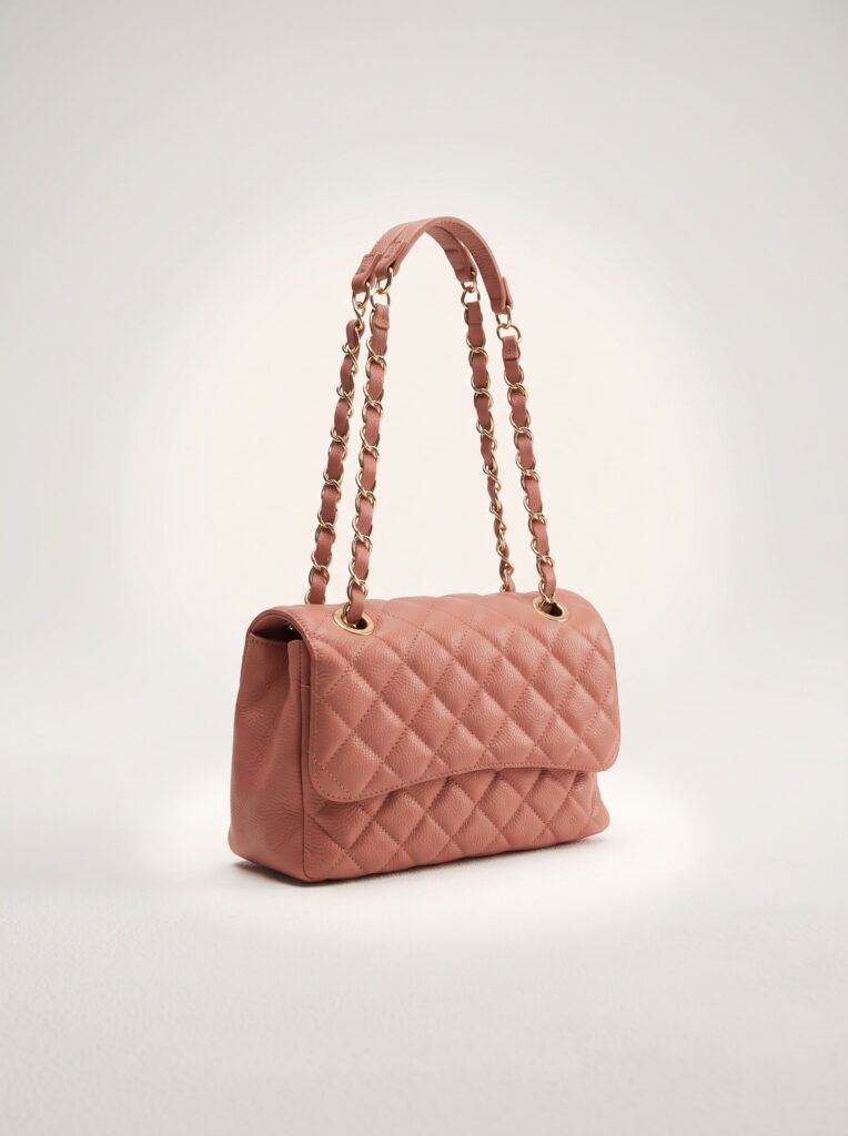 BOLSA AREZZO MIA MATELASSÊ ROSA