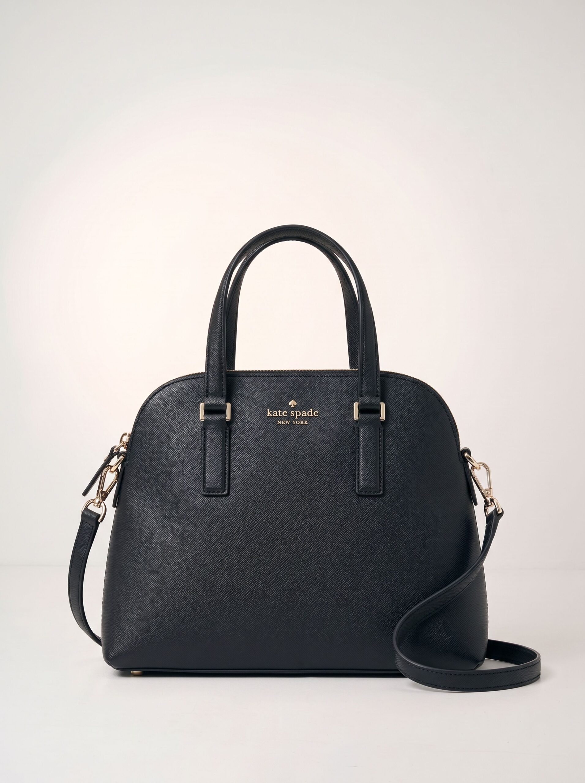 BOLSA KATE SPADE PRETA ESTRUTURADA - Imagem 2