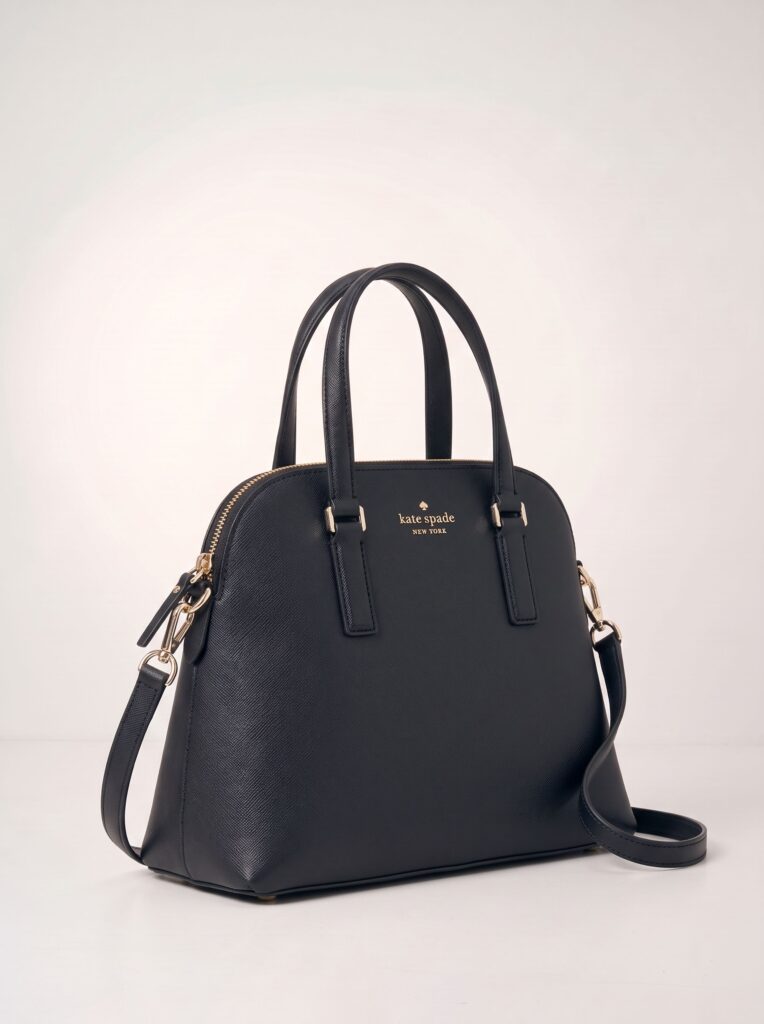 BOLSA KATE SPADE PRETA ESTRUTURADA