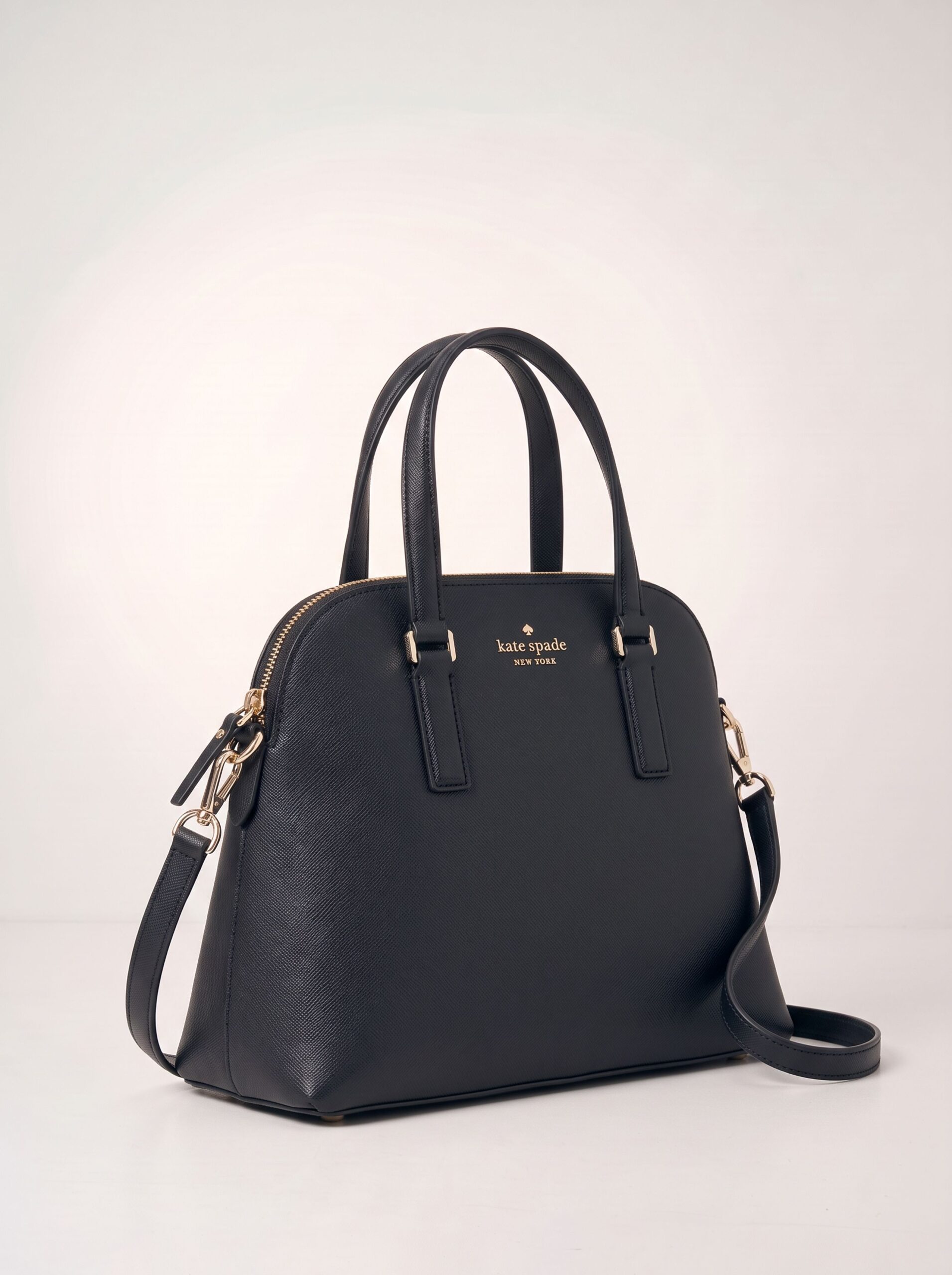 BOLSA KATE SPADE PRETA ESTRUTURADA