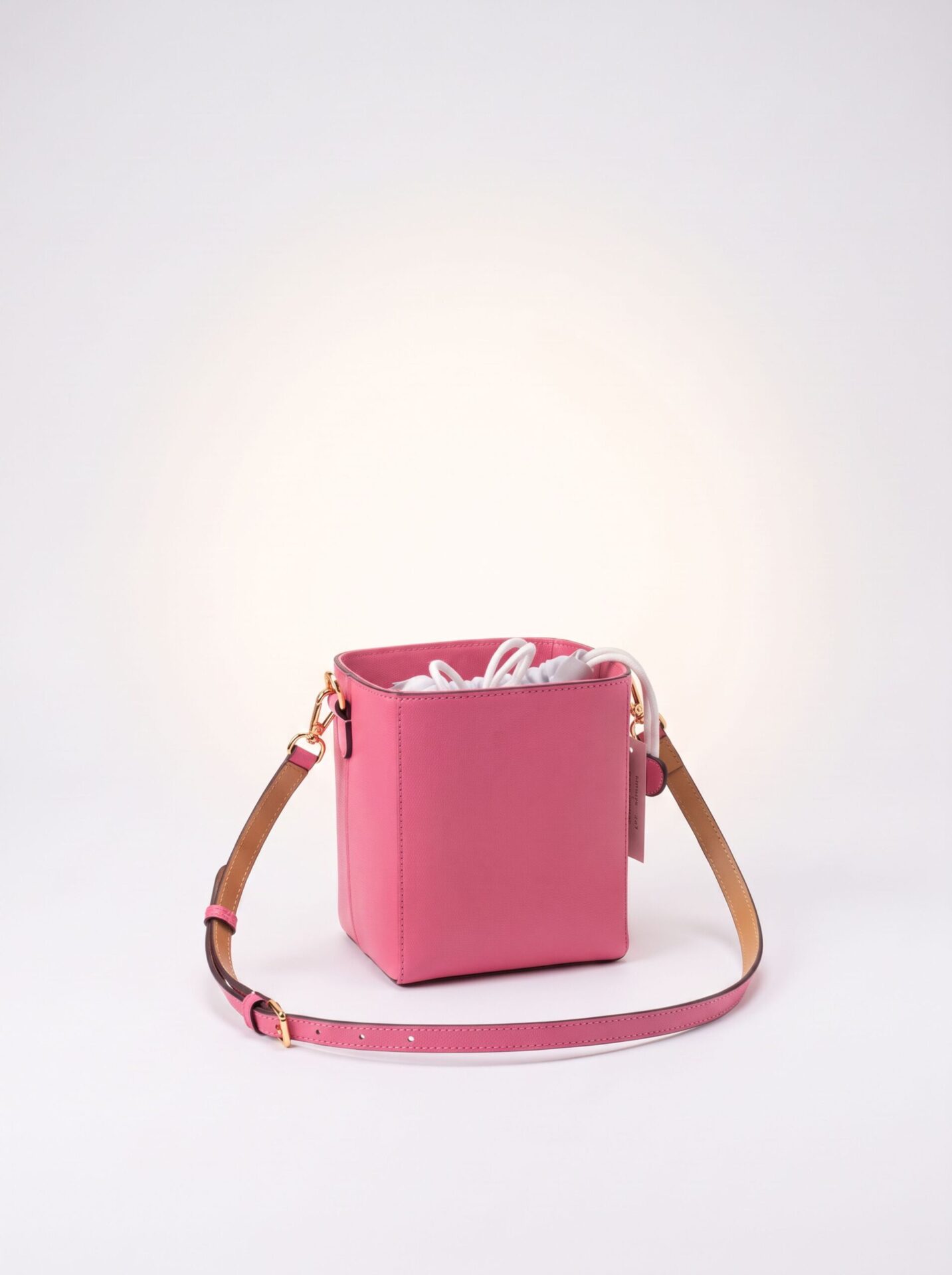 BOLSA BUCKET ESTRUTURADA PINK - Imagem 2