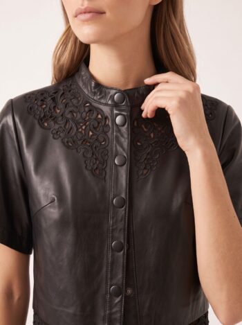 CAMISA DE COURO ANDREA BOGOSIAN