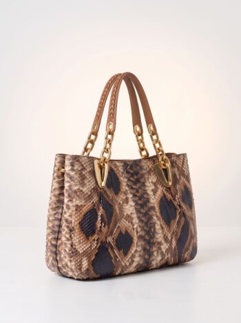 Alternative view of BOLSA LENNY E CIA EM PYTHON COM DESIGN SOFISTICADO