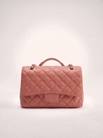 Alternative view of BOLSA AREZZO MIA MATELASSÊ ROSA