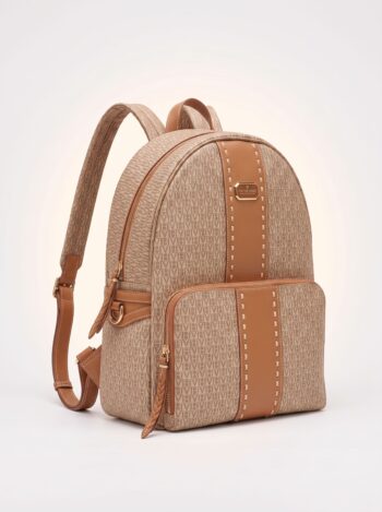 Alternative view of MOCHILA VICTOR HUGO DUCA MONOGRAMA CARAMELO