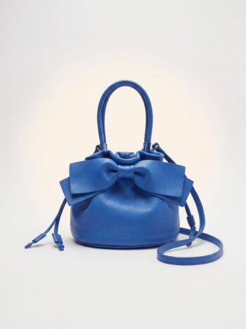 Alternative view of BOLSA AREZZO BUCKET PEQUENA AZUL COM LAÇO